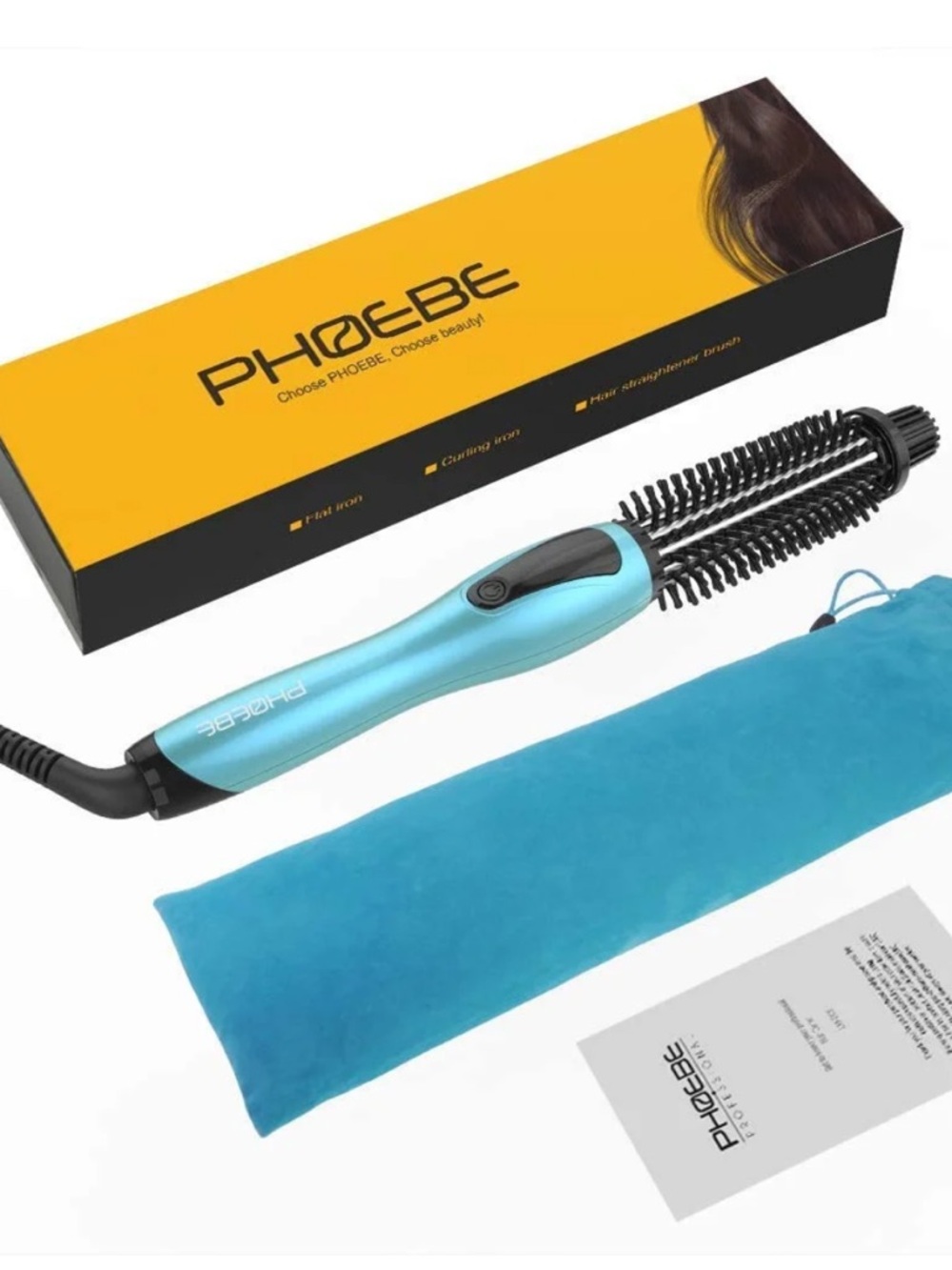 Turquoise Hot Air Brush - Women's Hair NWOT Styling Tool